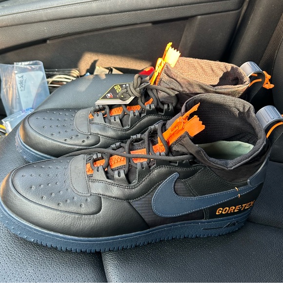 Men's Nike Gore-Tex x Air Force 1 High WTR 'The 10TH' Sneaker Theioth Techwear - Picture 2 of 7